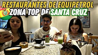 RESTAURANTES En La ZONA Mas TOP☕ de Santa Cruz Bolivia🥐 [upl. by Ahsit]