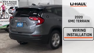 2020 GMC Terrain Trailer Wiring Harness Installation [upl. by Ynaffat]