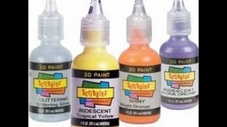 How to make HOMEMADE ScribblesPUFFY PAINT [upl. by Nodnyl]