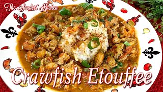 CRAWFISH ETOUFFEE  SEAFOOD RECIPE  DELICIOUS AND IMPRESSIVE [upl. by Nnayecats]