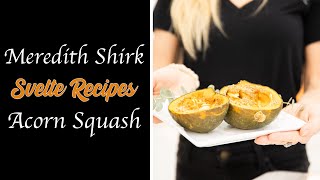 Simple amp Delicious Roasted Acorn Squash Recipe  Svelte Recipes [upl. by Alon]