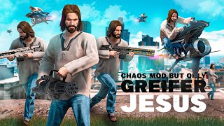 Every Griefer Jesus Appearance From GTA 5 Chaos Mod [upl. by Leone]