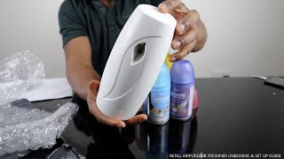 REFILL AIRPURE AIR FRESHNER UNBOXING amp SET UP GUIDE [upl. by Eiramanig]