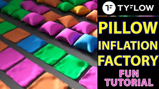 Pillow Inflation Factory  tyFlow [upl. by Hime]