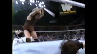 The Undertaker vs Berzerker WWF 1992 [upl. by Phares]