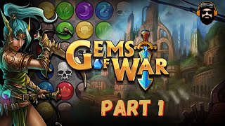 GEMS OF WAR Gameplay  Part 1 no commentary [upl. by Ettezoj]