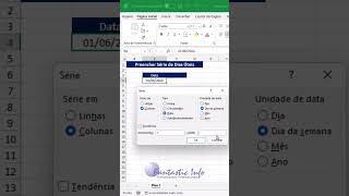 Como Preencher Sequência com Dias Úteis no Excel [upl. by Rae]