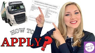 How to Apply for an Operator License in the UK All prerequisites before getting the Licence [upl. by Harms]