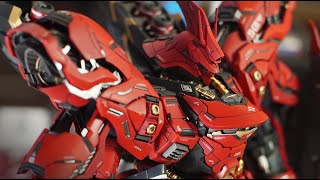 【 GK 】Yujiao Land  MG1100 Sazabi VerKa  Bandai 無限維度 改件  NMaker [upl. by Balmuth336]