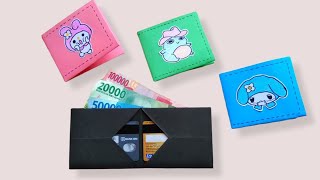 Origami Dompet  Cara Membuat Dompet yang Mudah Dari Kertas [upl. by Holtorf718]