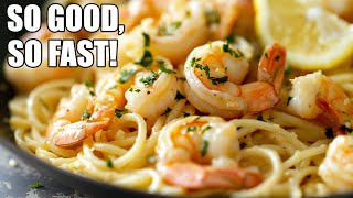 Best Spaghetti Shrimp Scampi Recipe by Pasquale Sciarappa [upl. by Tam435]