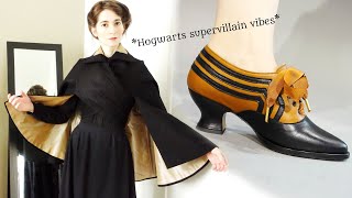 I Made an Edwardian Wrap Capeand American Duchess Made Shoes to Match [upl. by Senzer361]