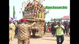 Ijele Masquerade display at Late Chief Chukwuemeka Odumegwu Ojukwus burial [upl. by Monagan]