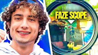 Joguei CONTRA o Melhor SNIPER da FAZE CLAN [upl. by March]