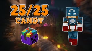 2525 ALL CANDY LOCATIONS 2022 HYPIXEL HALLOWEEN [upl. by Artcele]