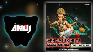 Lakho Me Ek He Tu Sabse Nirala  Sanju Rathod  EDM x Tapori Mix  DJ ANUJ 2k20 [upl. by Rolph]