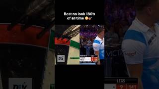 Best no look 180’s of all time 😮‍💨🎯  Subscribe for daily darts darts nolook180 [upl. by Alisia]