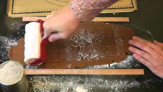 Agarecept Speculaas maken met de speculaasroller [upl. by Midis]