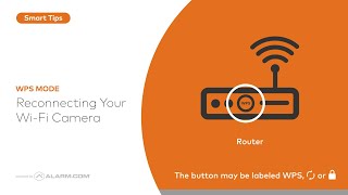 Alarmcom Video – Reconnecting Your WIFI Camera Using WPS Mode [upl. by Shifra]