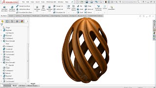 Advanced Surface Modeling  SolidWorks Tutorial [upl. by Ric431]