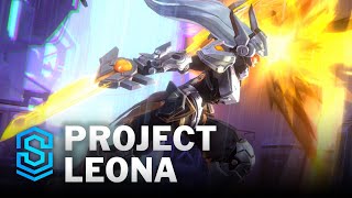 PROJECT Leona Wild Rift Skin Spotlight [upl. by Yates]