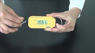 How to Use the Digital Newton Meter  Arbor Scientific [upl. by Polinski205]