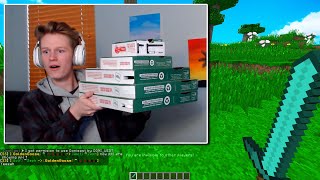 I Sent 500 worth of pizza to a Streamer while he was Live [upl. by Adnawed]