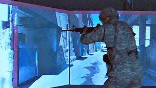 US Soldiers Training On Ultra Hitech VR Gunfighter Gymnasium [upl. by Julius816]