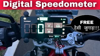 FREE Digital GPS Speedometer Odometer Speed Tracker App For Bikes amp Scooters [upl. by Joachim]