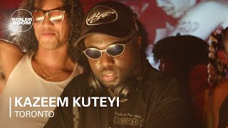 Kazeem Kuteyi  Boiler Room Toronto JERK [upl. by Yntrok225]