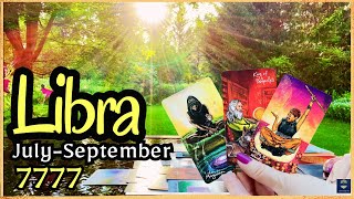 LIBRA♎️ “The Impossible Becomes Possible” 7777 Libra Tarot Reading JulySeptember [upl. by Gaughan]