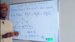 Vectors 11  Sine Law amp Cosine Law  Direction Cosines  Volume of a Parallelepiped [upl. by Olzsal]