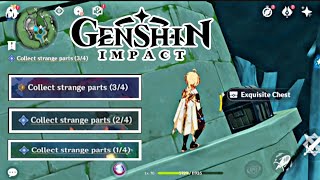 Genshin impact collect strange parts 14 Chellanvlogs [upl. by Stearn]