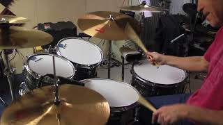 Grand Funk Railroad  Were An American Band  Drum Cover [upl. by Sabanrab685]