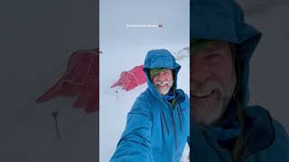 Hardangervidda Norway April 2023 Camping in a snow storm [upl. by Boudreaux]