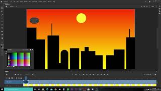 Adobe Animate Tutorial 1 Sunset [upl. by Luapsemaj]