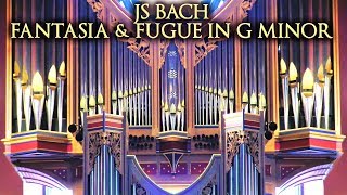 JS BACH  FANTASIA amp FUGUE IN G MINOR BWV 542  ORGAN OF ST MARYS CATHEDRAL NEWCASTLE [upl. by Weinstein]