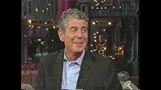 Anthony Bourdain Collection on Late Show 20002011 [upl. by Dyoll315]