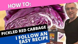 How To Make Pickled Red Cabbage Following An Easy Recipe [upl. by Romina620]