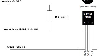 DS18B20 Dallas 1Wire digital temperature sensor with Arduino tutorial [upl. by Yelahc]