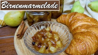 herbstliche Birnenmarmelade [upl. by Enedan252]