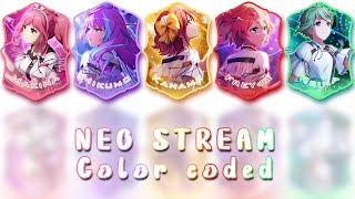 Neo Stream  Color coded [upl. by Nedaj565]