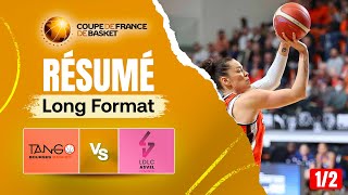 LASVEL atelle pu résister aux Tango  Bourges vs LDLC ASVEL féminin  Résumé  CdF féminine [upl. by Gothar130]