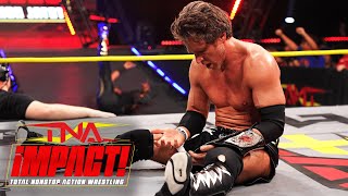 Chris Sabin CRACKS In XDivision Title Rematch vs Mustafa Ali  iMPACT Mar 14 2024 [upl. by Namsu]