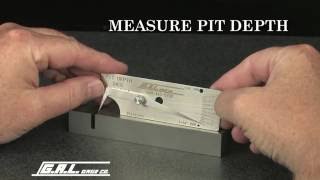 The Pit Depth Gauge by GAL GAGE Company [upl. by Alrats]