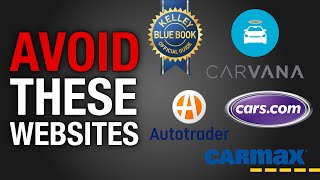 Car Buying Websites to Find Deals on Used Cars  Review of Carvana Autotrader Carmax and Others [upl. by Elberfeld]