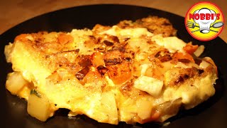 Tortilla Espanola ein richtig leckeres spanisches Omelette [upl. by Marabel969]