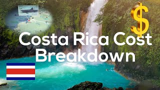 How to travel Costa Rica on a budget Detailed cost break down and full itinerary  Two weeks trip [upl. by Ueik348]