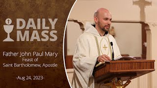 Catholic Daily Mass  Daily TV Mass  August 24 2023 [upl. by Genaro]