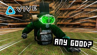 Gorilla Tag on the FIRST SteamVR headset HTC Vive [upl. by Keviv942]